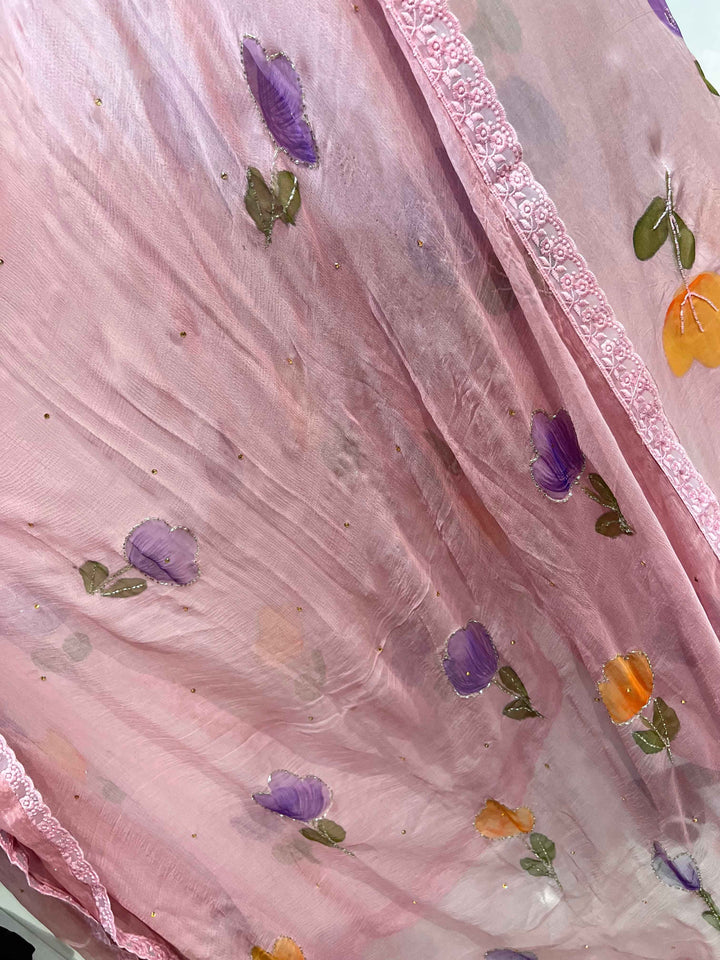 Organza unstitch suits 2249