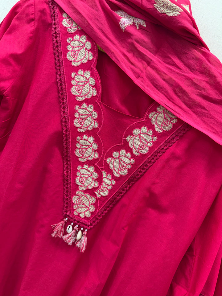 Embroidered Cotton Suits