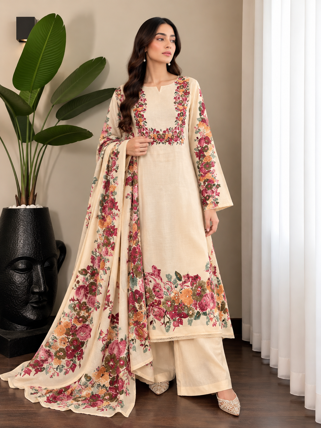 Cotton Unstitched Suits