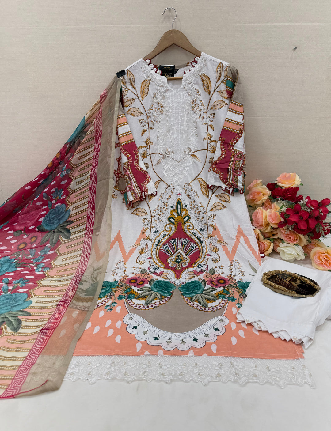 Pakistani patch work suit