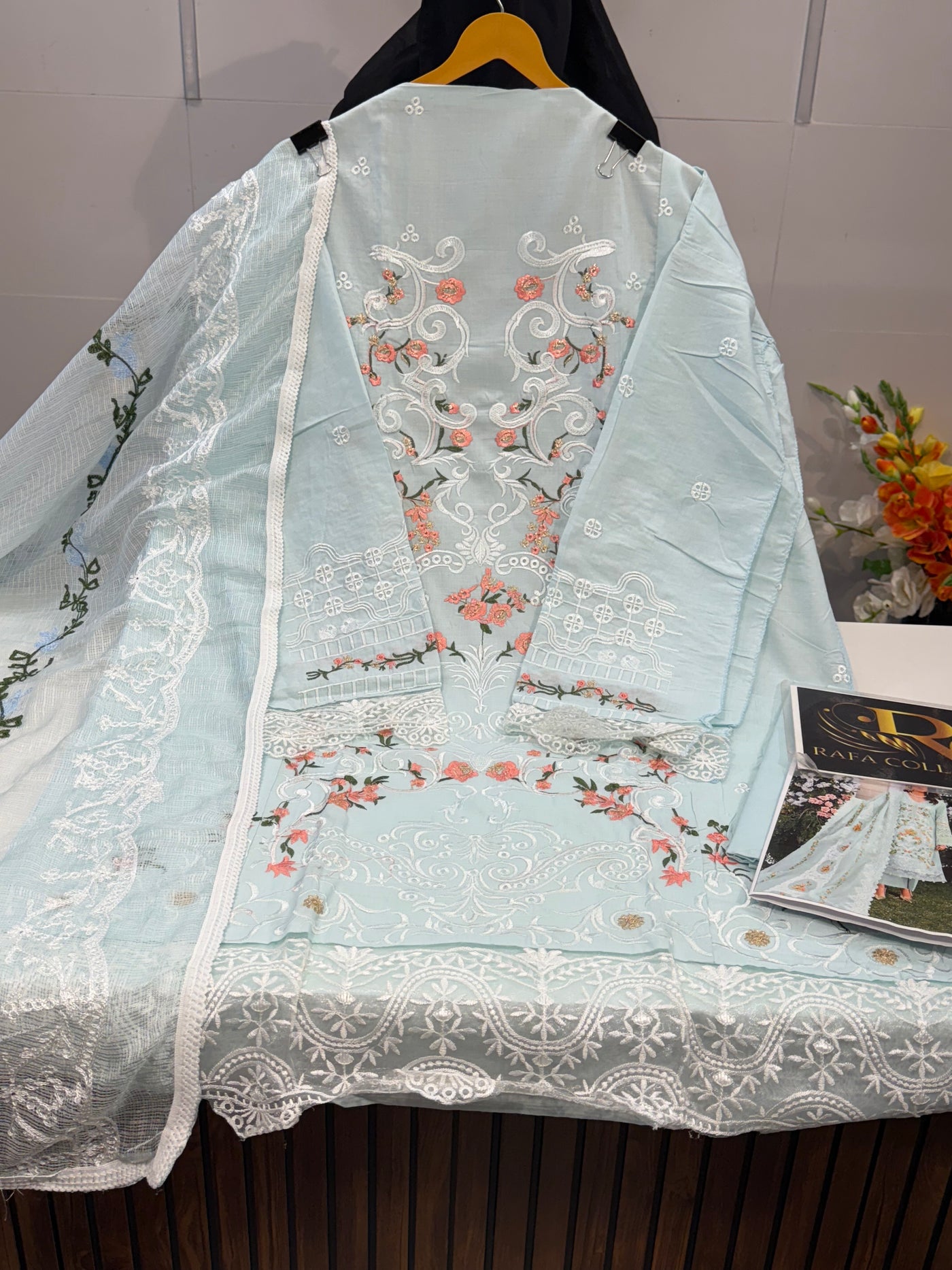 Pakistani embroided suits 1292