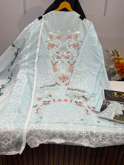 Pakistani embroided suits 1292