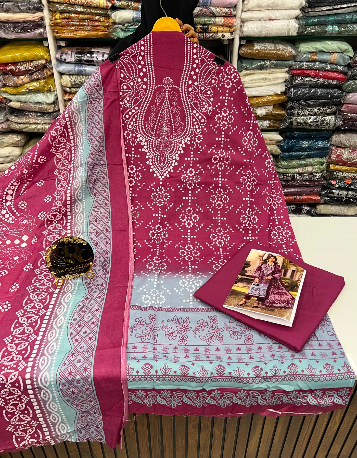 Cotton unstitched suits 2798