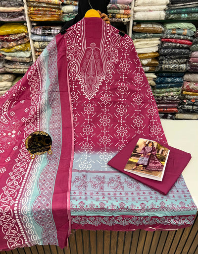 Cotton unstitched suits 2798