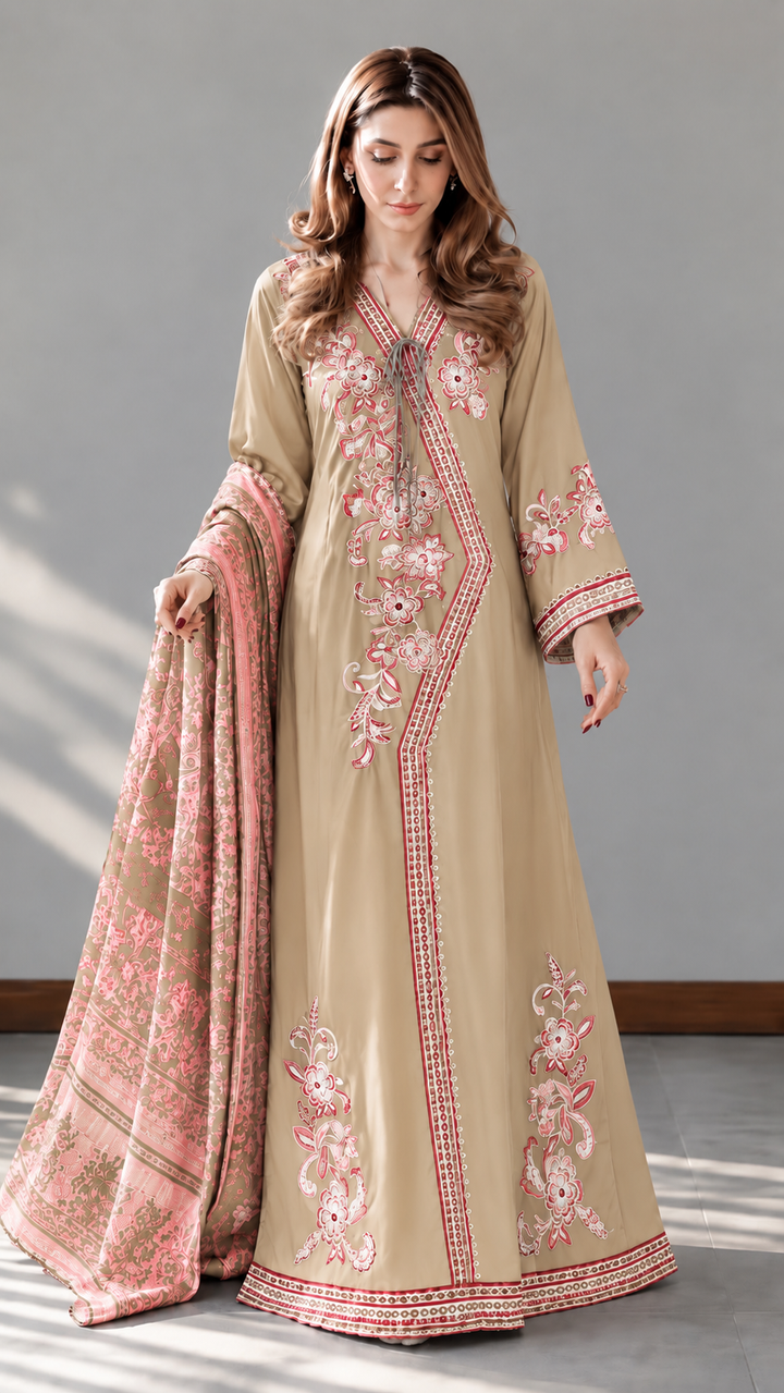 Embroidered Long Suits