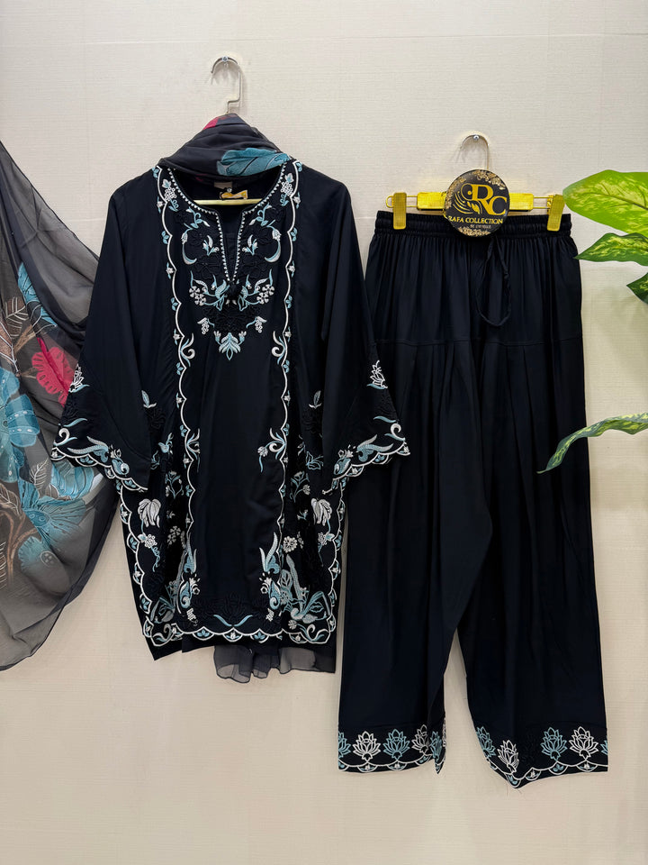 Embroidered Farshi suits 2951