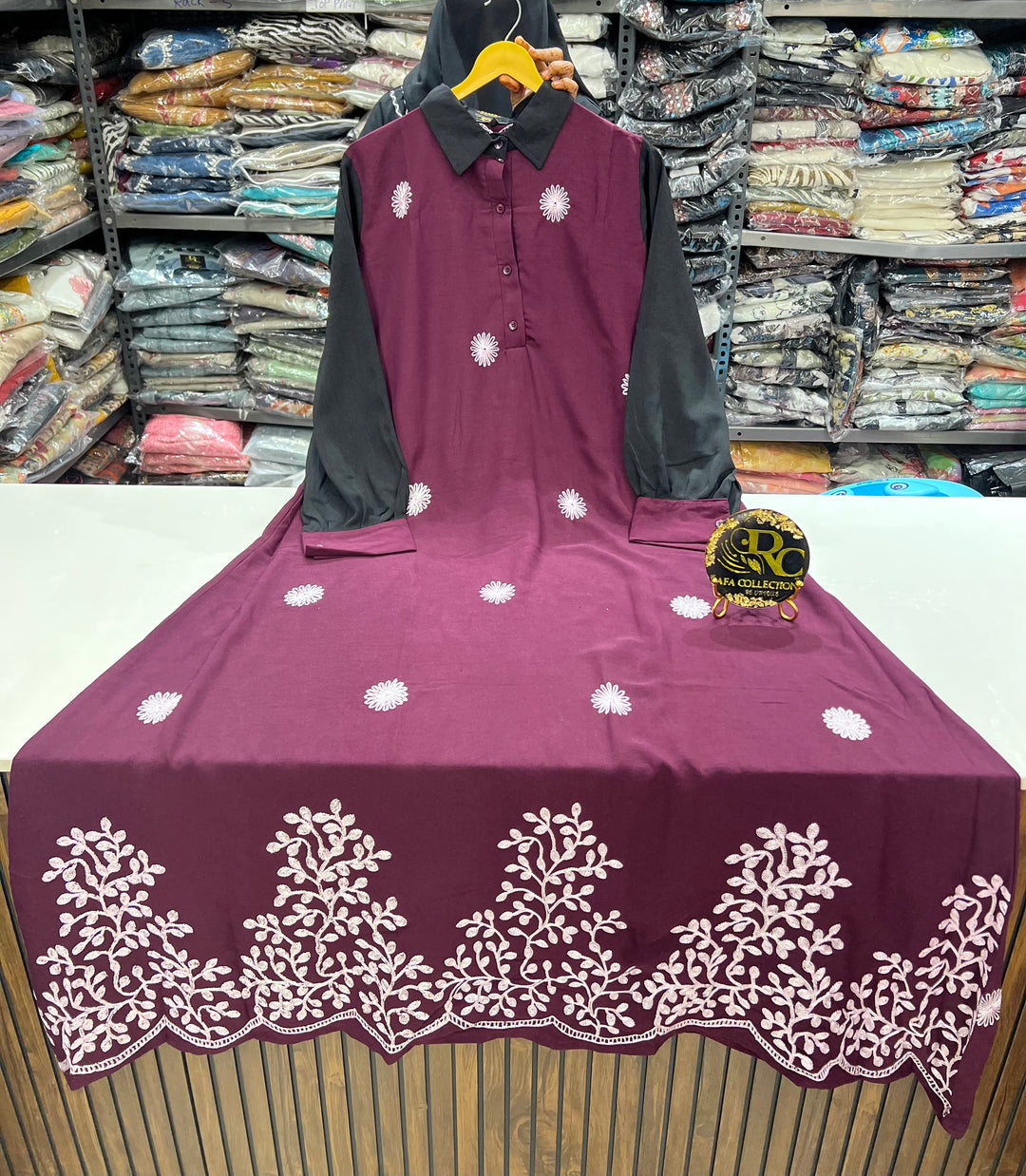 Imported crinkle Dress 2752