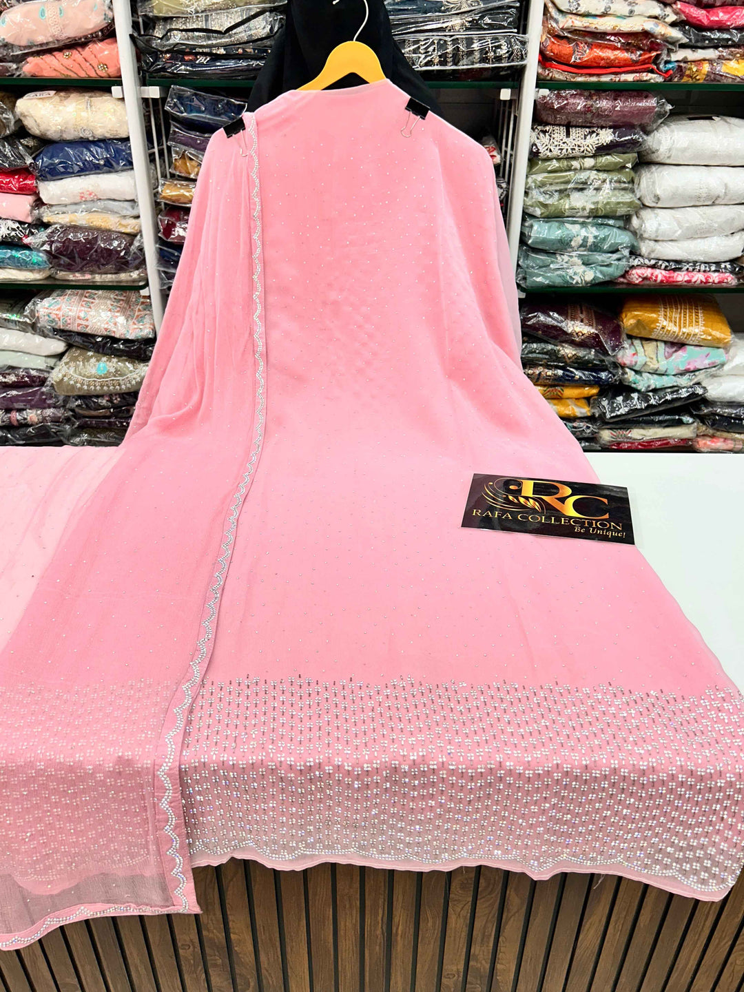 Organza Handwork suit 2132