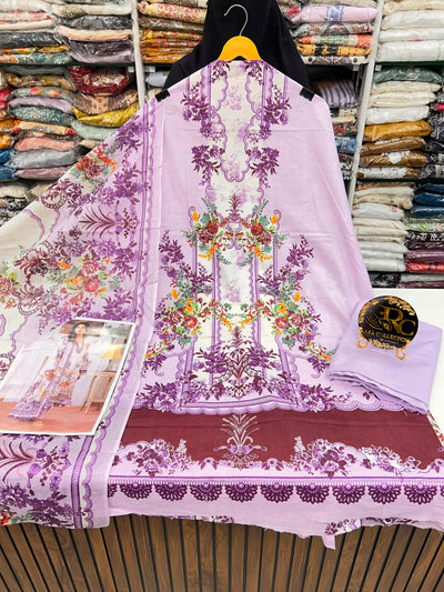 Cotton unstitched suits 2777