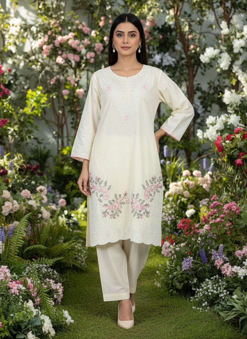 Chikankari co-ord sets 2741