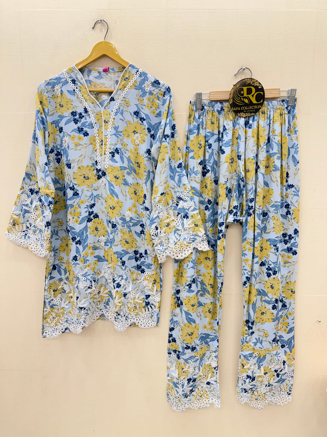 Rayon Embroidered Co-ord sets