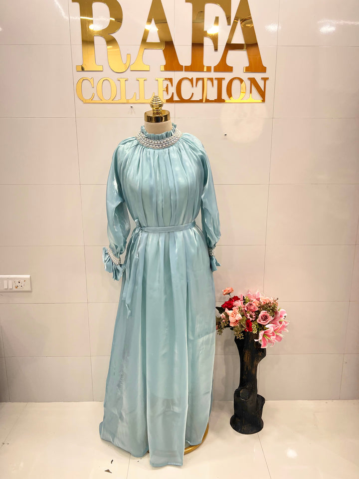 Shimmer organza gowns 124254