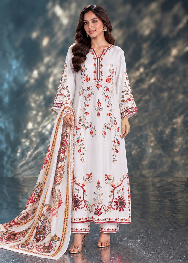 Embroidered Long Kaftan’s