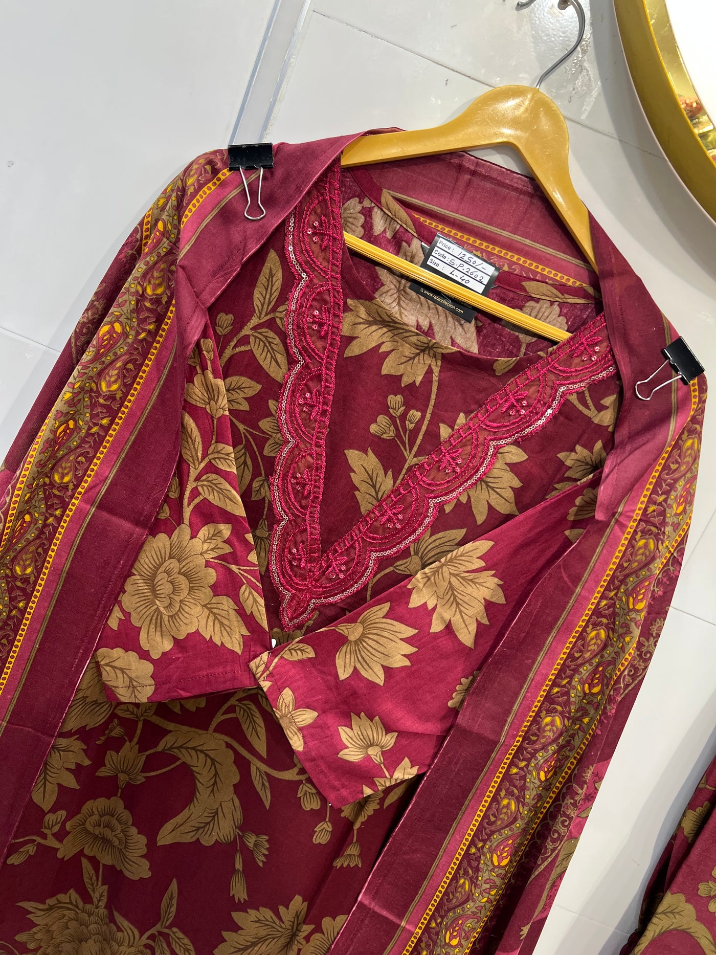Pakistani patch work suits 2602