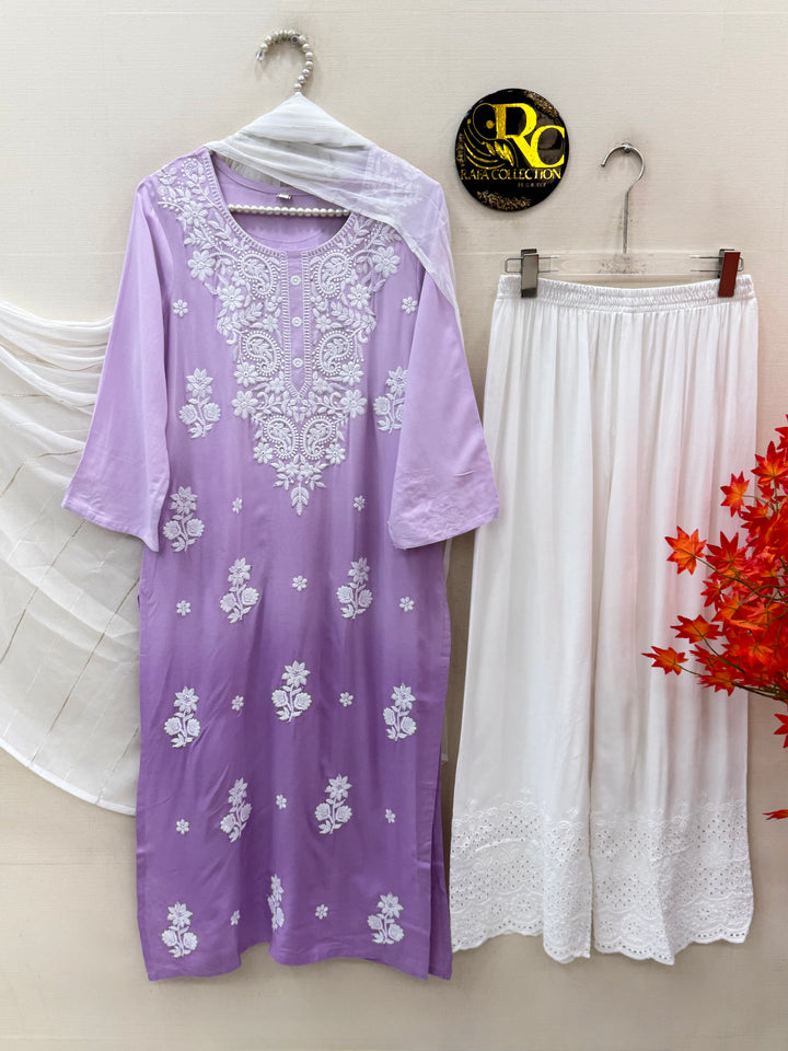 Lucknawi Embroidered Suits