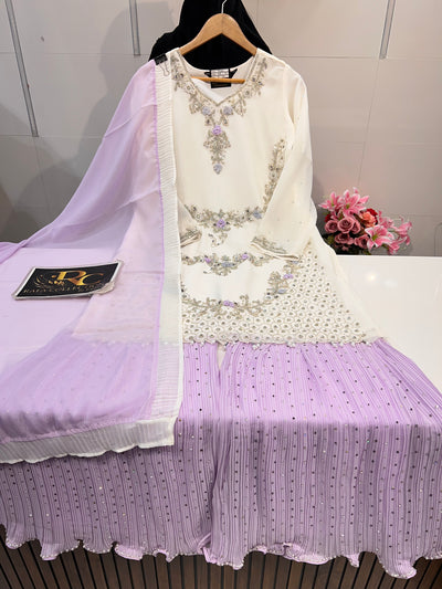 Bridal Handwork Garara suits 1011