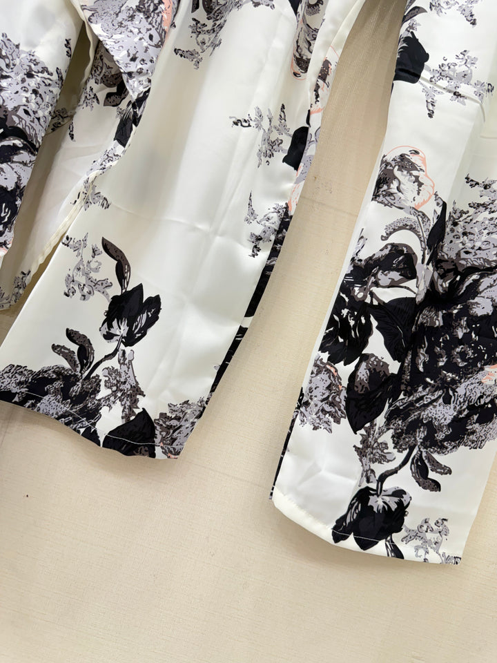 Imported Long kaftan Co-ord sets 3197