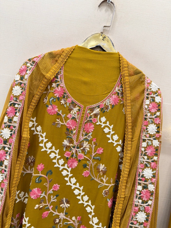 Kashmiri unstitched suits