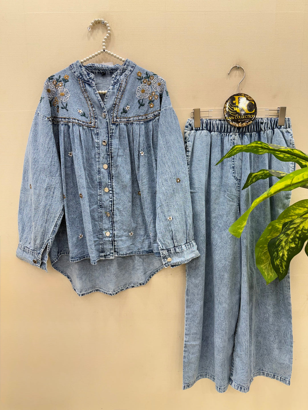 Denim co-ord sets
