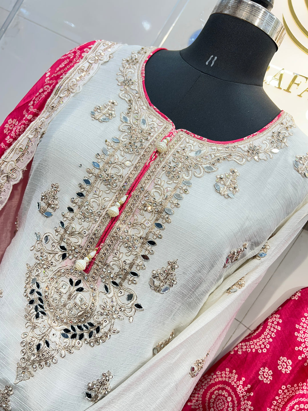 Mirrorwork Special Palazzo Suit 1789