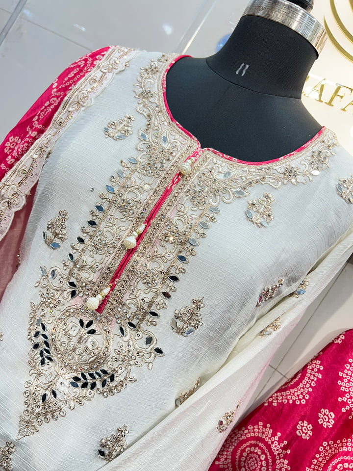 Mirrorwork Special Palazzo Suit 1789