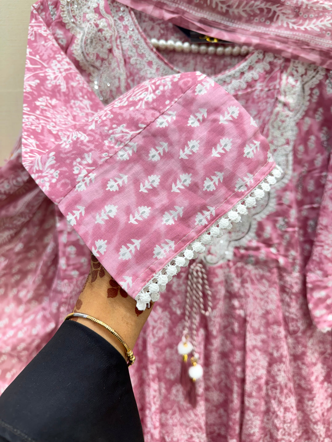 Cotton A-line Suits