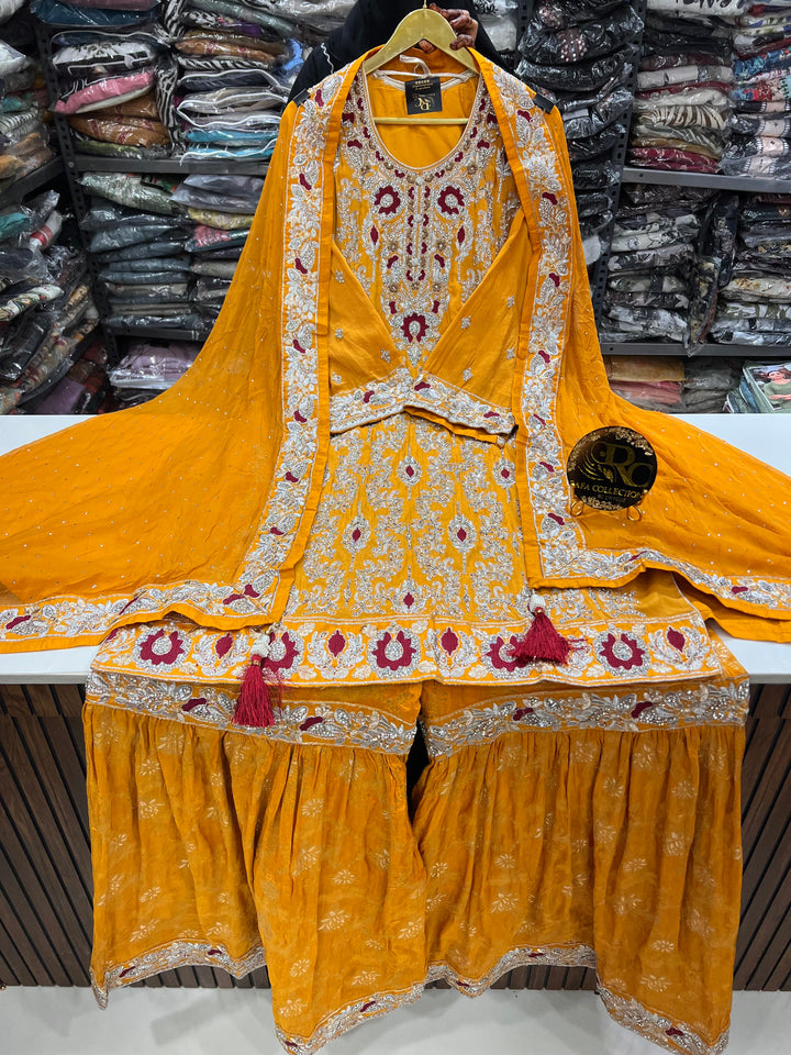 Luxury pakistani garara suits 2786