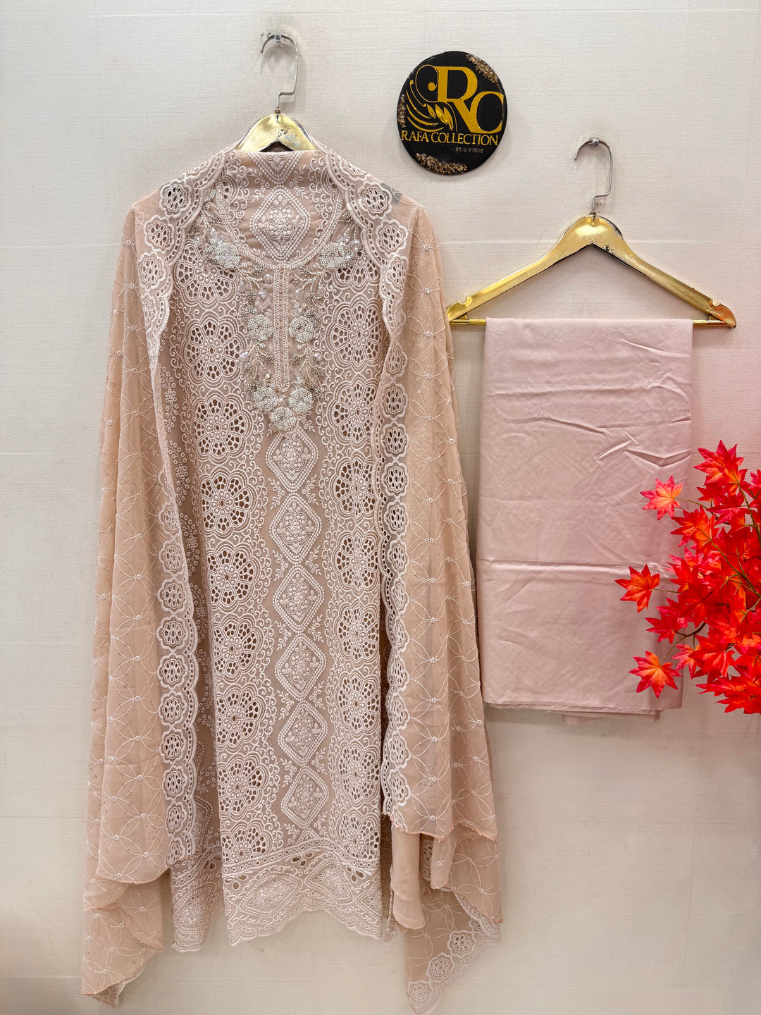 Georgette Unstich Suit