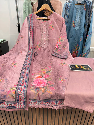 Pakistani print suit 460