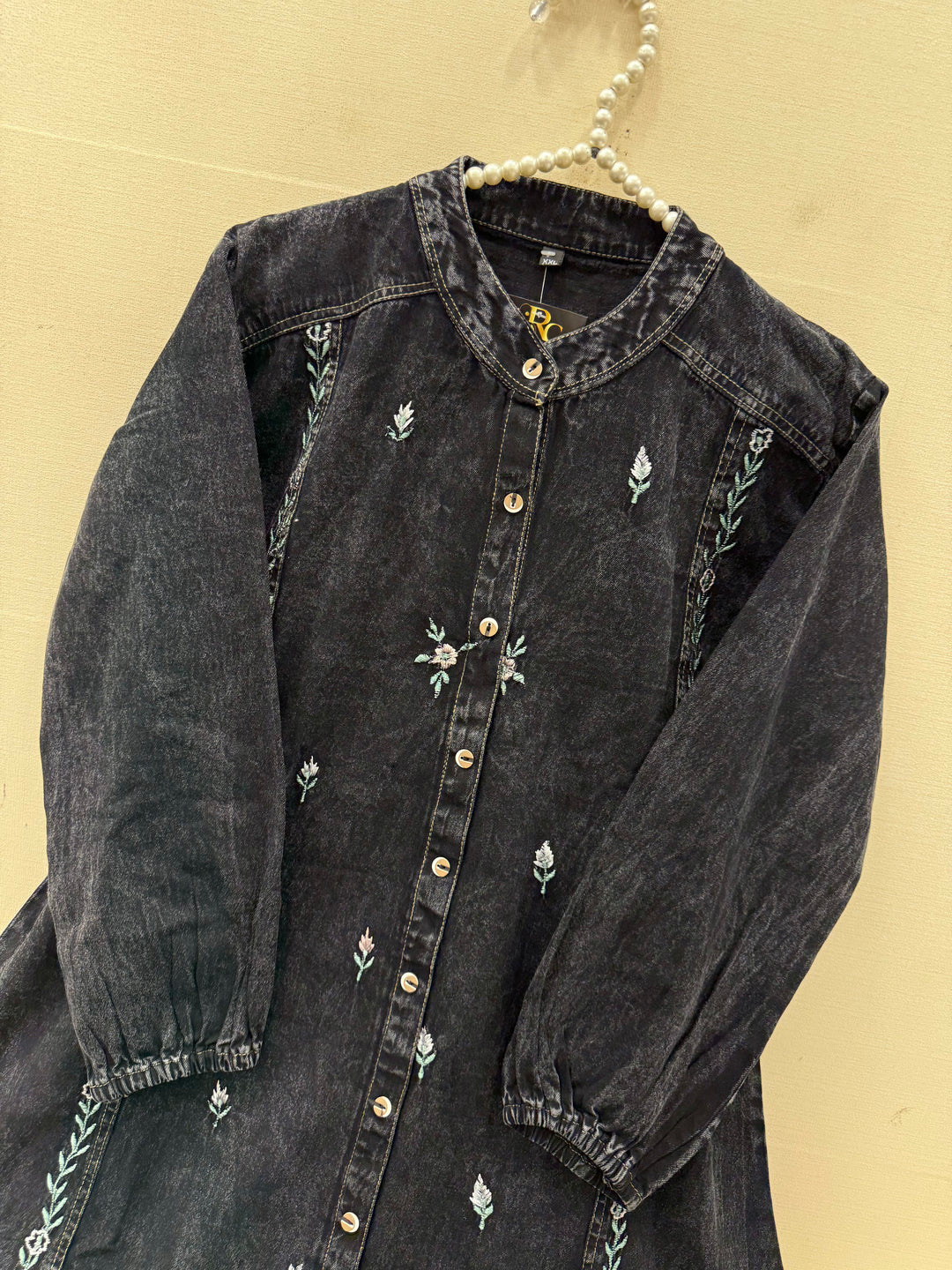 Denim Long Gown’s