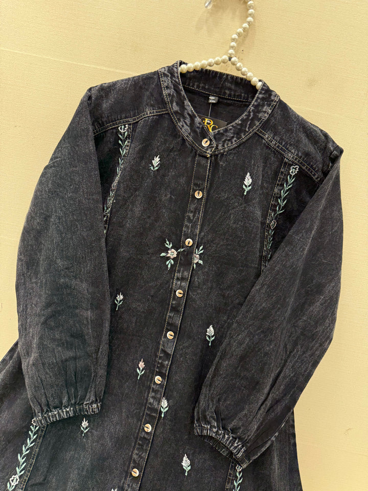Denim Long Gown’s