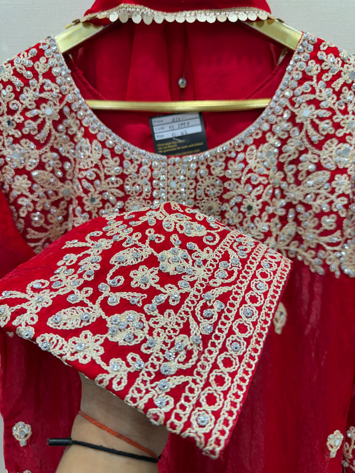 Shimmer Organza suits 2993