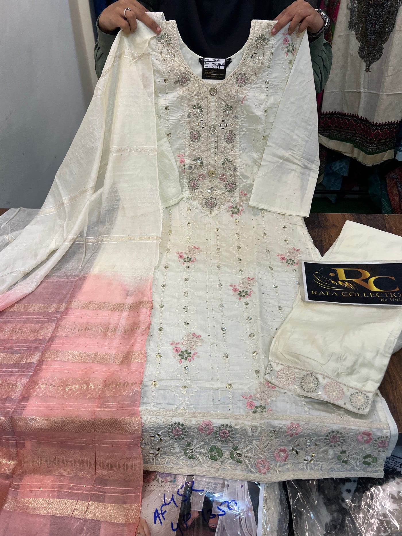 Cotton Silk Suit 1208