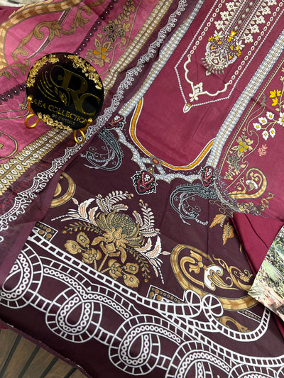 Cotton unstitched suits 2793