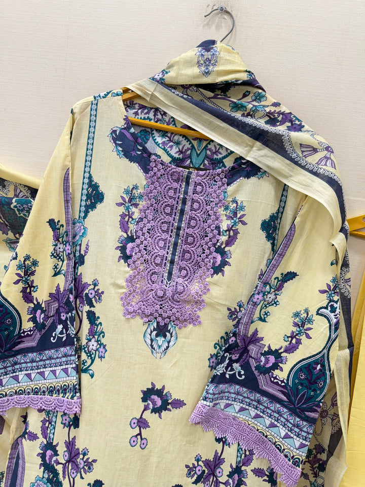 Cotton ready to wear Suits ￼