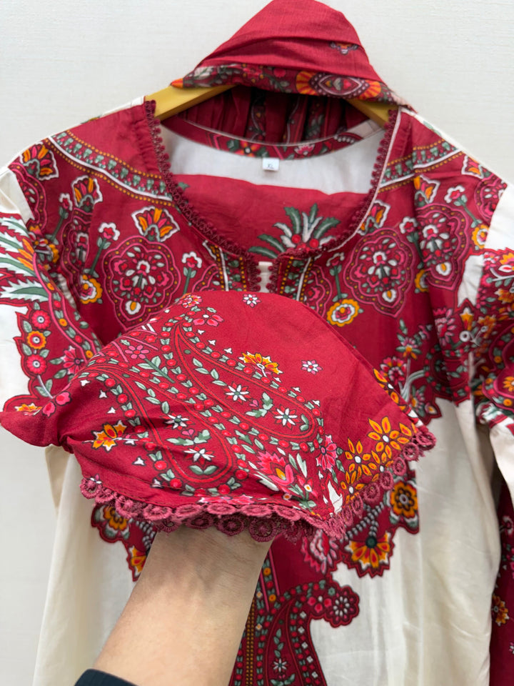 Cotton ready to wear suits