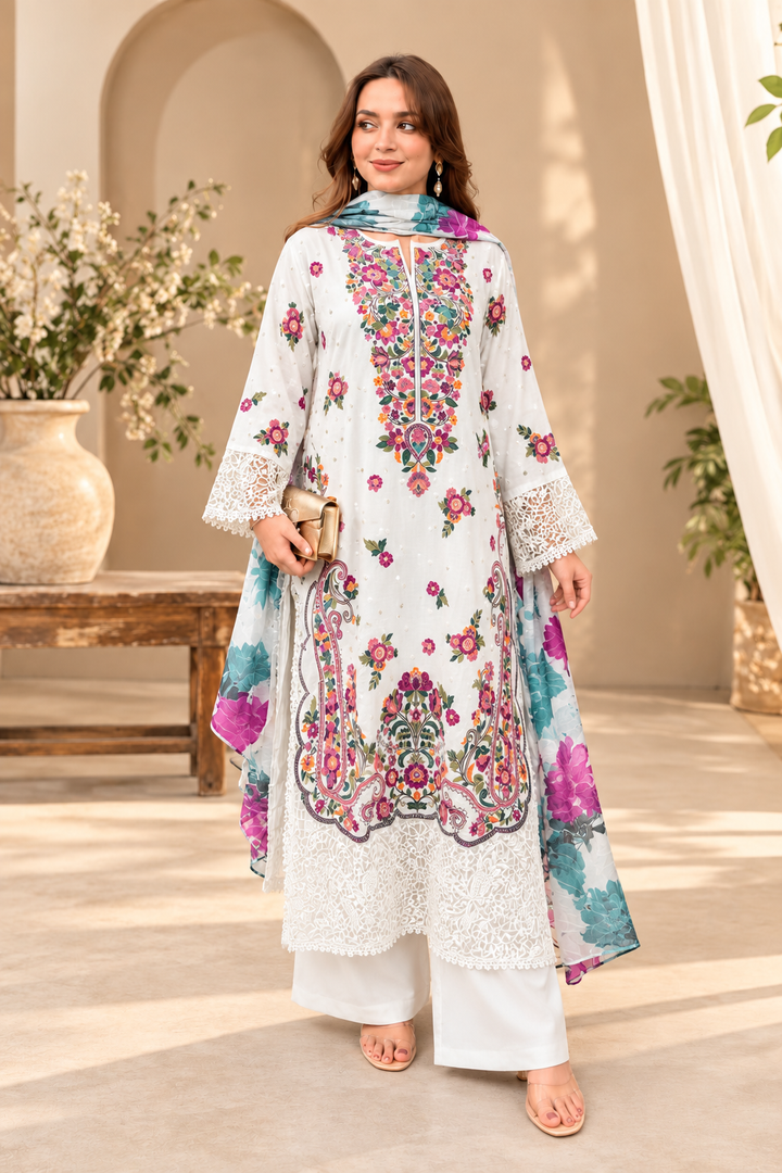 Embroidered Pakistani Suits