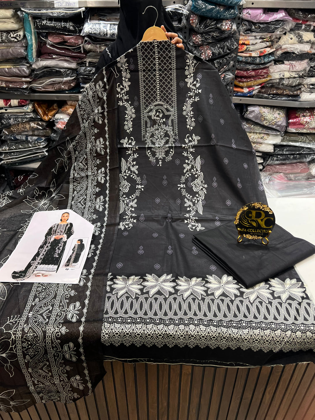 Cotton printed suits 3147