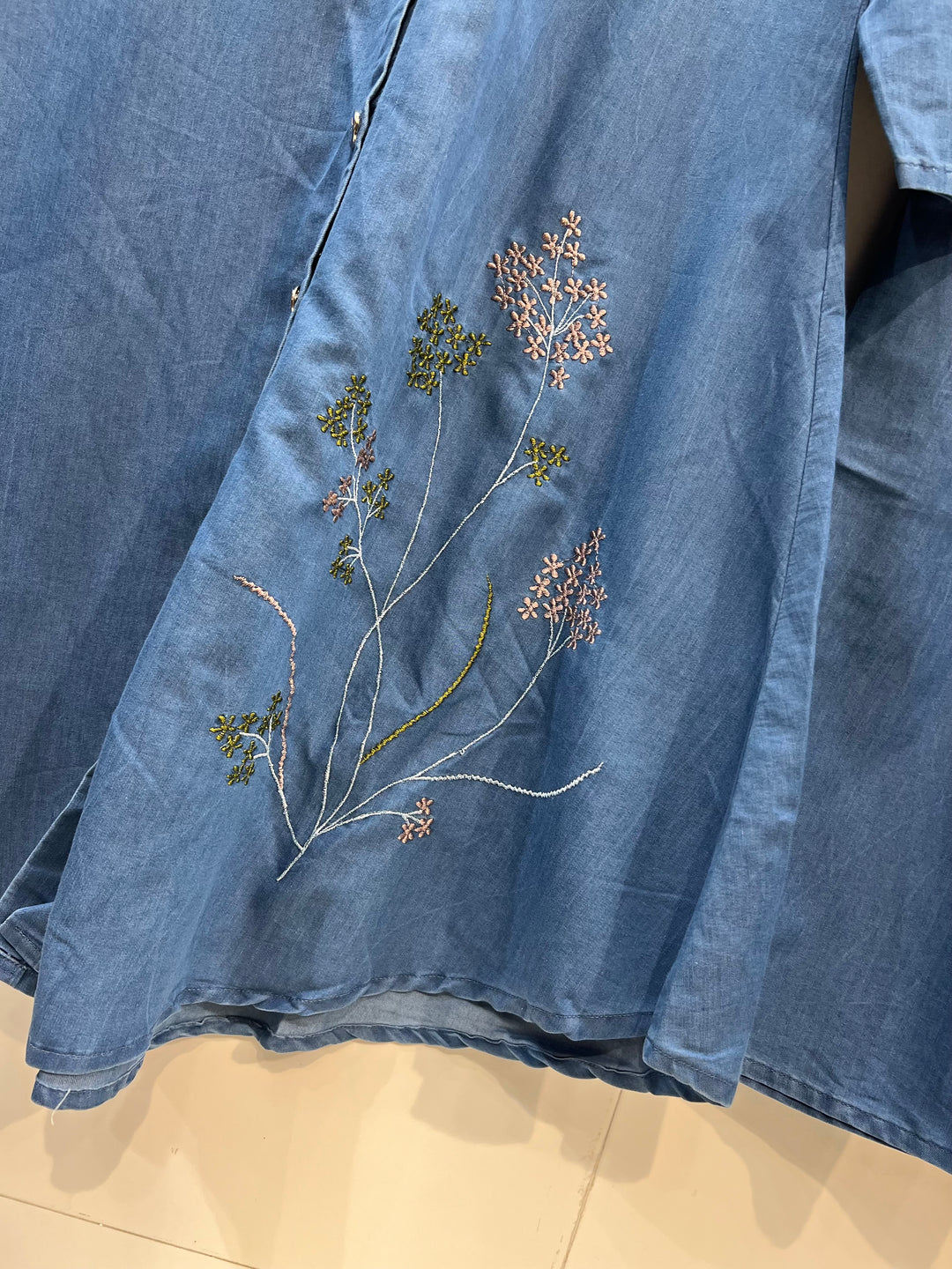 Denim Embroided Co-Ord Sets 433