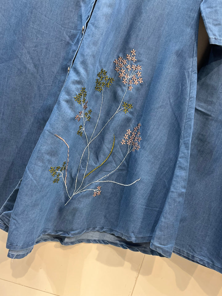 Denim Embroided Co-Ord Sets 433