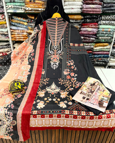 Cotton unstitched suits 2793