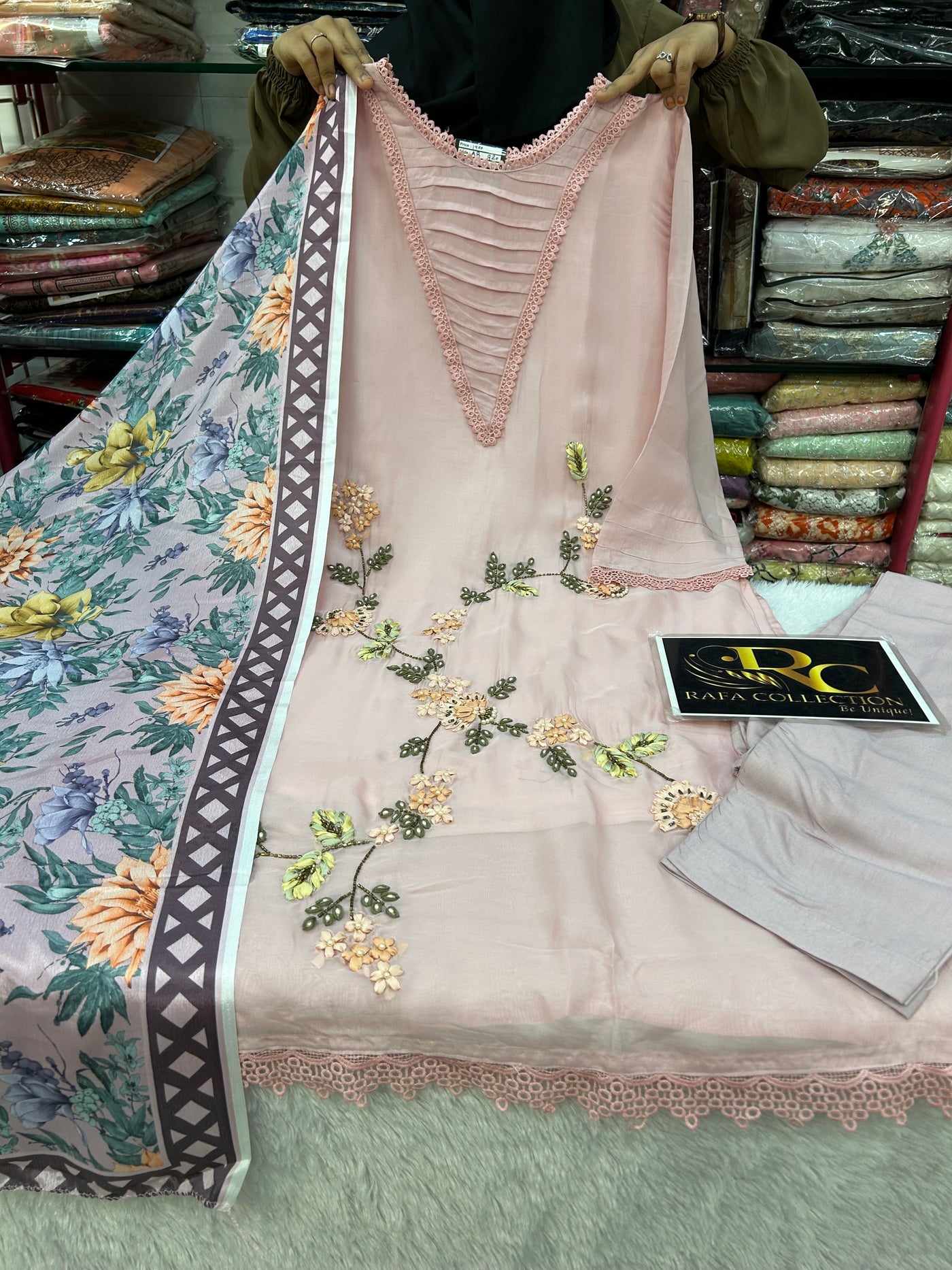 Organza Kurti Pant Set 920