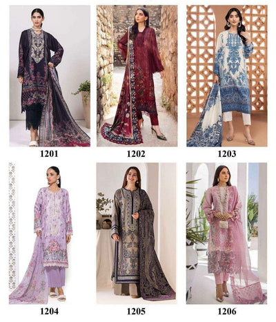 Pakistani Printed Suits 1804