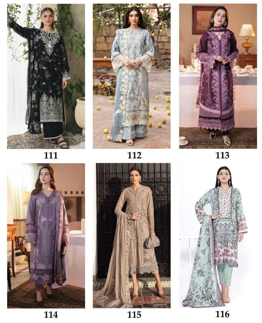 cotton pakistani print sets 2405