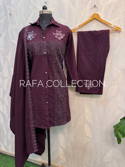 Crinkle Co-ord set 1141