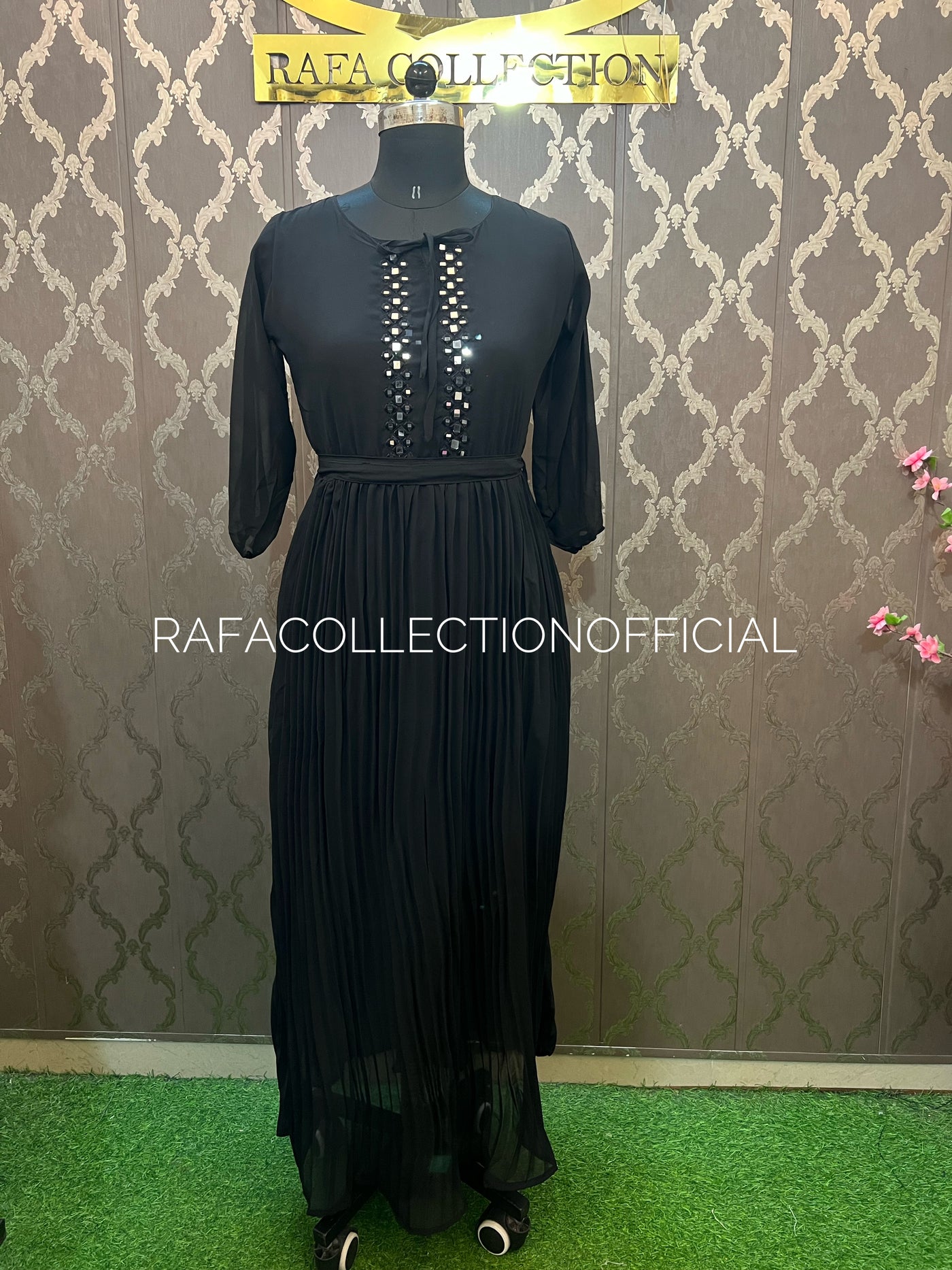 Georgette gown