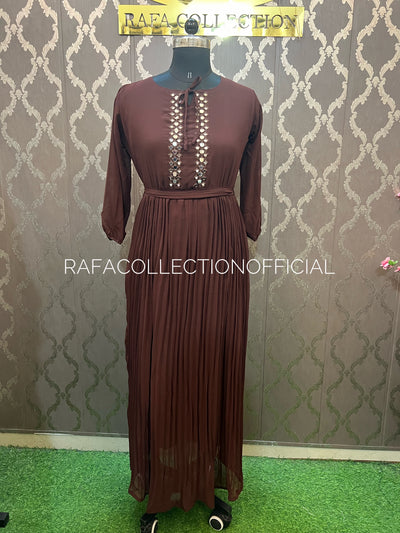Georgette gown