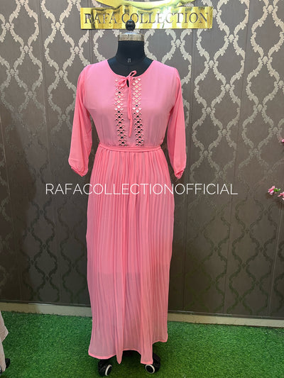 Georgette gown