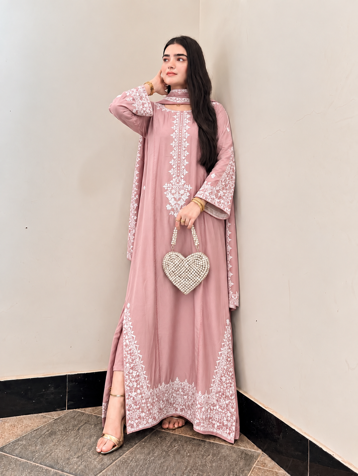 Embroidered Long Kaftan’s