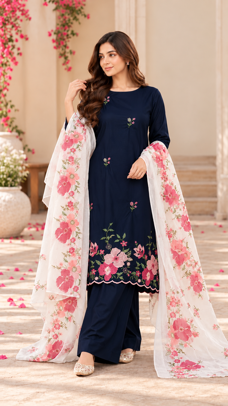 Cotton Unstitched Suits
